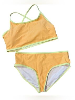 Old Navy Colorblock Two Piece Swimsuit Size XL